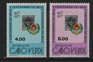 CAPE VERDE  384-385  MNH SET