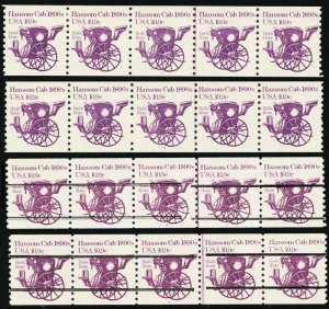 1904, 1904a MNH 10.9¢ PL# 1-2 In Strips of Five CV $48 * Stuart Katz