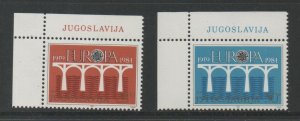 Thematic Stamps Others - YUGOSLAVIA 1984 EUROPA 2v 2138/9 mint