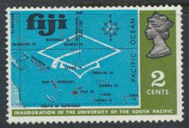 Fiji SG 414 SC# 288 Used  University   see scan 