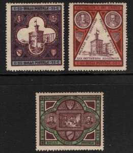 San Marino Scott 29-31 MH* 1894 stamp set CV $85