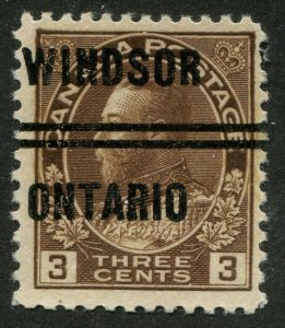 Canada Precancel WINDSOR 3-108