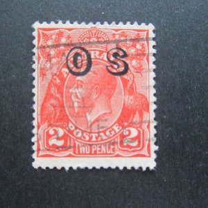 Australia 1932 Sc O8 FU