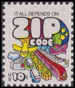 US 1511 ZIP Code 10c single MNH 1974