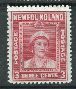 NEWFOUNDLAND; 1938 early Royal issue Mint hinged Shade of 3c. value