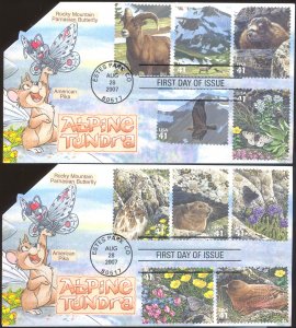 #4198 Alpine Tundra Bennett FDC Set