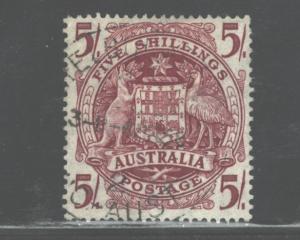 AUSTRALIA 1949-1950 ARMS of AUSTRALIA  #218-221 USED