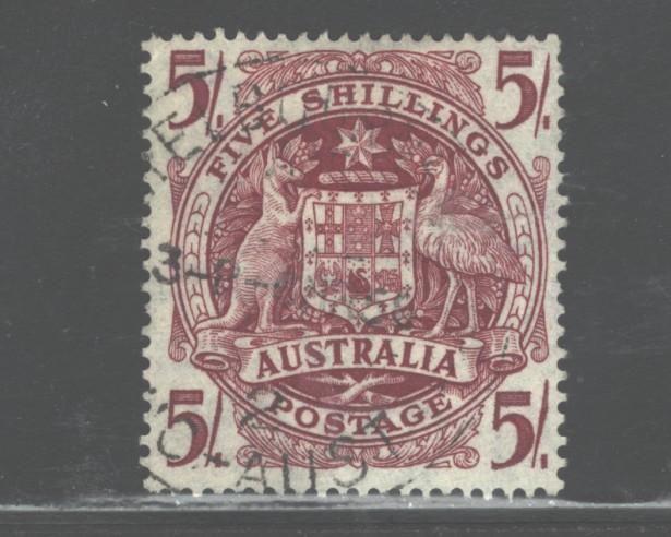 AUSTRALIA 1949-1950 ARMS of AUSTRALIA  #218-221 USED