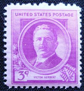 US #881 MNH Single, Victor Herbert SCV $.20