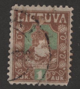 Lithuania 105 Prince Kestutis 1921