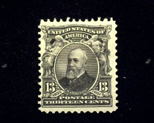 HS&C: Scott #308 Mint F/VF H US Stamp