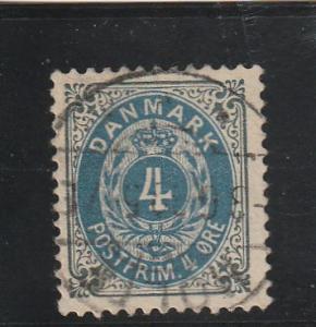 Denmark  Scott#  42c  Used