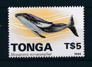 [27124] Tonga 1994 Marine Life Whale MNH