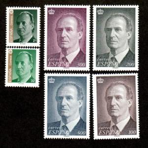 Spain # 2732-2735,2719,2724 Mint!