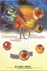 Canada Scott # BK190 (Greetings Booklet)