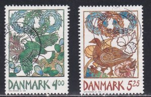 Denmark # 1150-1151, Harbingers of Spring, Used