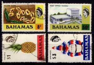 Bahamas 1972-73 Definitives (reissue sideways Wmark.), Part Set [Used]