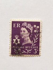 Northern Ireland – 1958-67 – Single “Royal” Stamp – SC# 1 – Used