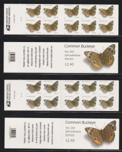 Common Buckeye Booklets both 4001b & BK301 MNH