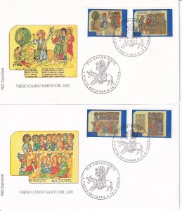 1998 - VATICAN - Scott #1081-1084 - FDC