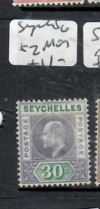 SEYCHELLES KE 30C  SG 52  MOG        P0320H