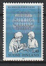 1984 Finland - Sc 695 - MNH VF - 1 single - Dentistry
