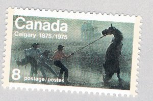 Canada 667 Unused Untamed Horses 1 1975 (BP59503)