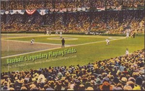 US Stamp - 2001 Baseball Playing Fields - Set of 10 FDC Postcards #US-Ux-374a