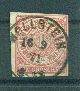 Germany-North German Confederation sc#4 4 used cat $1.60