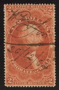 MALACK R83c VF+ embossed cancel, light crease,  Nice..MORE.. n7504