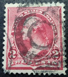 Stampgeek Scott #219D USED, XF, LH  LAKE