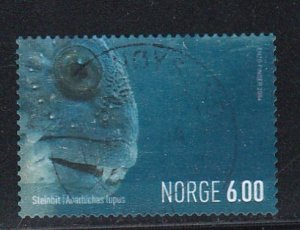 Norway # 1390, Marine Life, Used