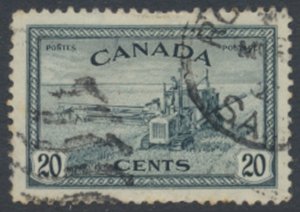 Canada  SC# 271  SG 404 Used Harvester see details & scans