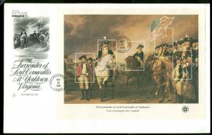 US FDC #1686 - #1689 on a Complete Set of 4 Artcraft Cachet Philadelphia, PA