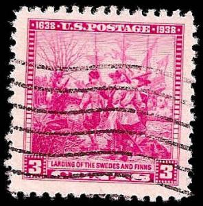# 836 USED SWEDISH-FINNISH TERCENTENARY