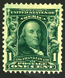 U.S. #300 MINT OG HR