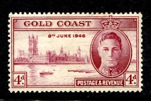 Gold Coast Stamp #129 MINT OG LH XF SINGLE - POST OFFICE FRESH