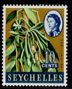 SEYCHELLES QEII SG197, 10c, M MINT.