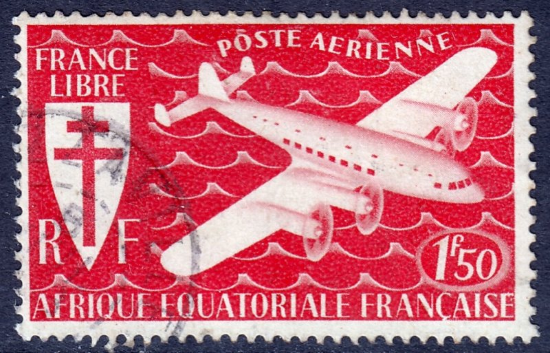 French Equatorial Africa - #C18 - Used - SCV $0.50