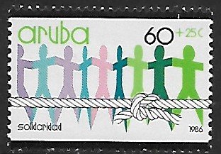 Aruba # B3 - Solidarity - One Rope - MNH.....{OnL24)