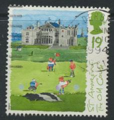 Great Britain SG 1829  Used  - Scottish Golf Courses 