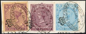 Cape of Good Hope BF88 BF93 and BF105 on piece