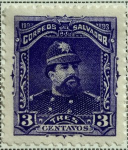 AlexStamps EL SALVADOR #78 VF Mint 