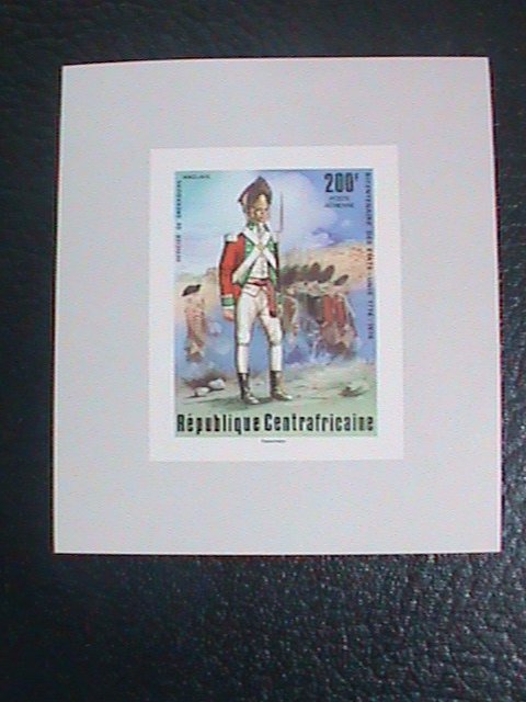 ​CENTRAL AFRICAN STAMP:1976-SC#C144 BI-CENTENARY OF AMERICAN REVOLUTION S/S #4