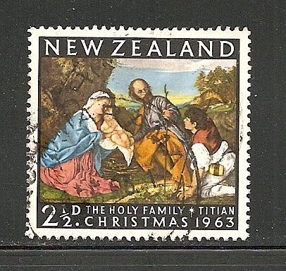 New Zealand 1963 stamp used s.c.# 359