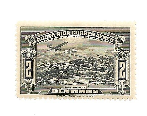 Costa Rica 1937 - M - Scott #C31 *