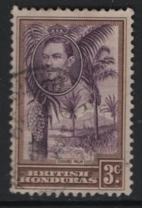 BRITISH HONDURAS 117 USED COHUNE PALM