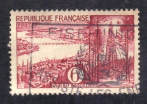 FRANCE SCOTT #774 USED 6fr 1955