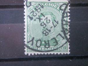 BELGIUM, 1920, used 5c King Albert I,  Scott 111