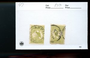 Australia #47 Used - Stamp - CAT VALUE $9.50 PICK ONE